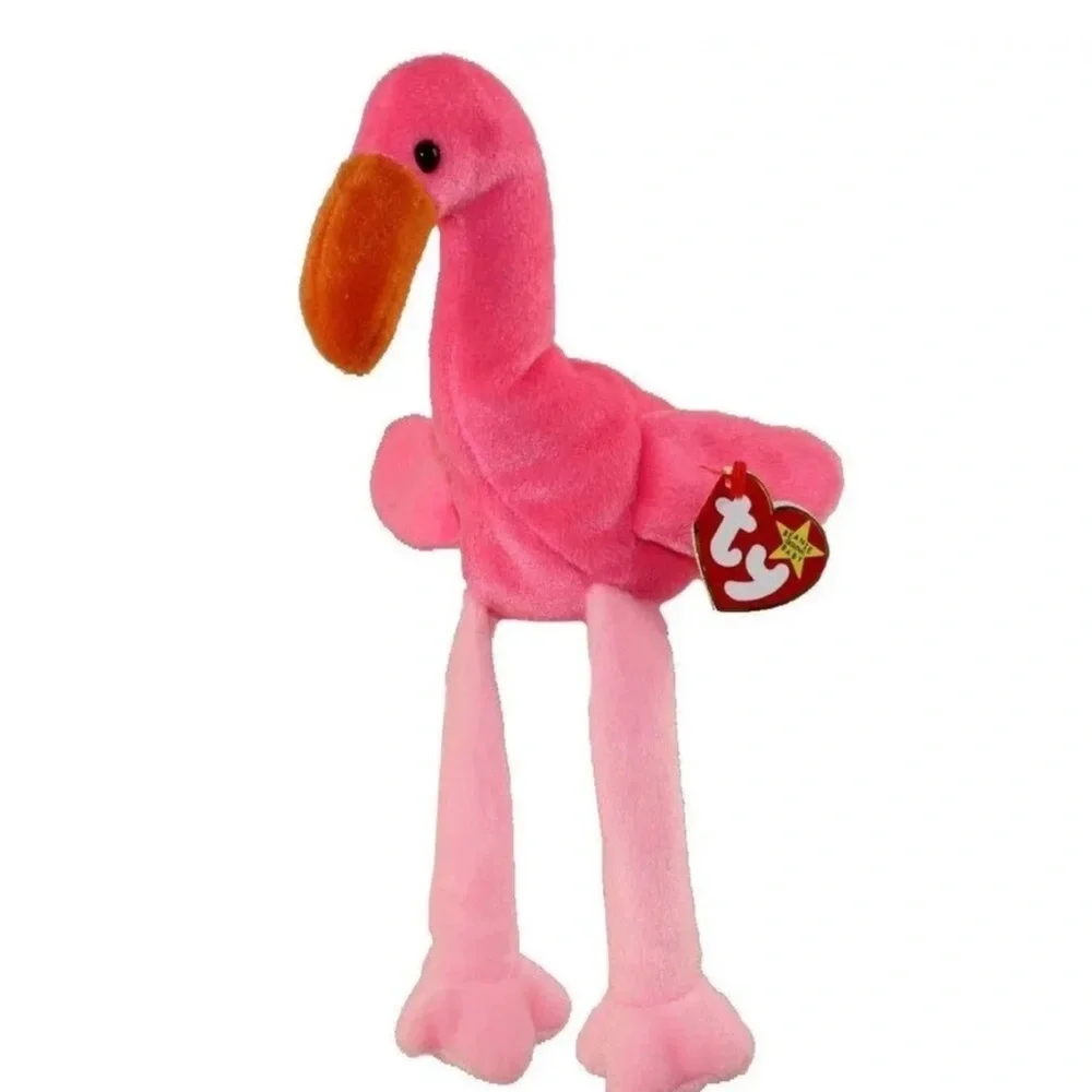 EXTREMELY RARE retired Pinky Beanie Baby 1995